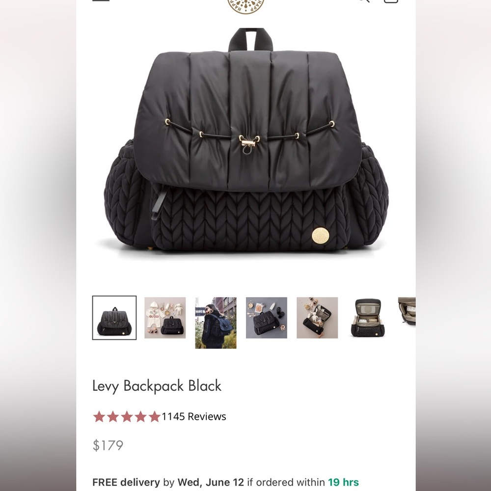 Happ diaper bag